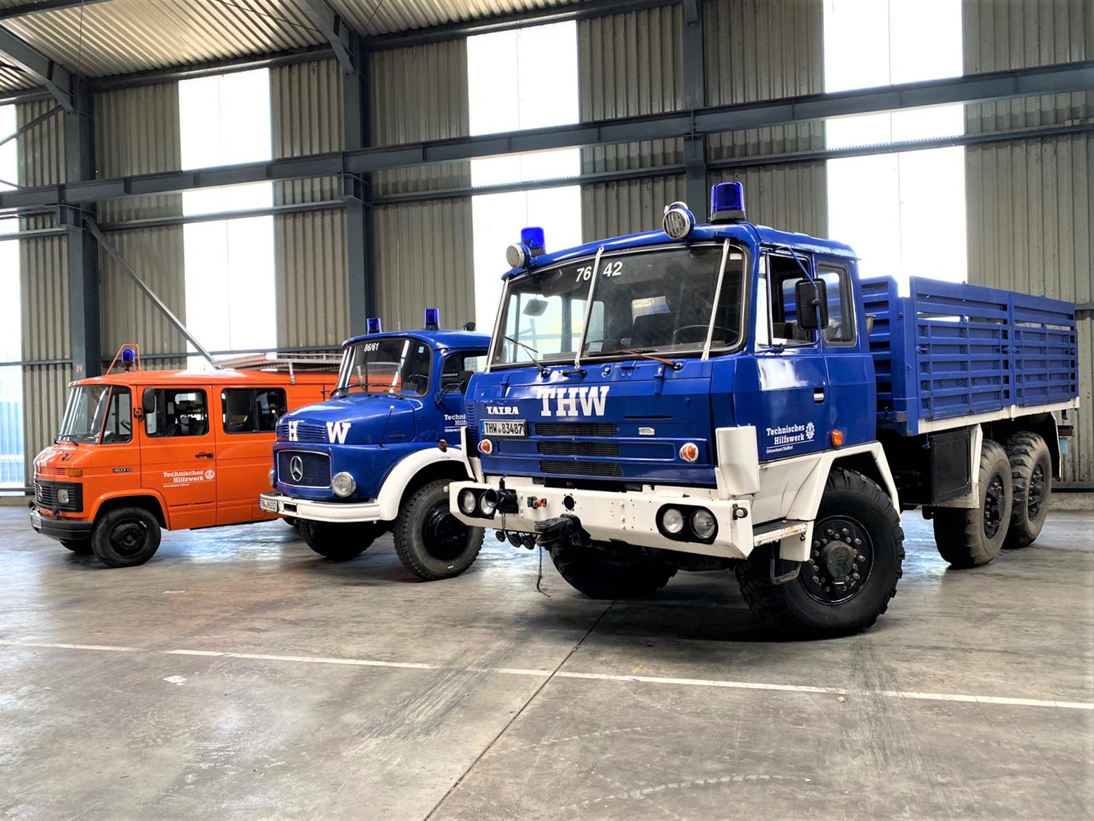 THW Bundesvereinigung Umzug der THWhistorischen Sammlung